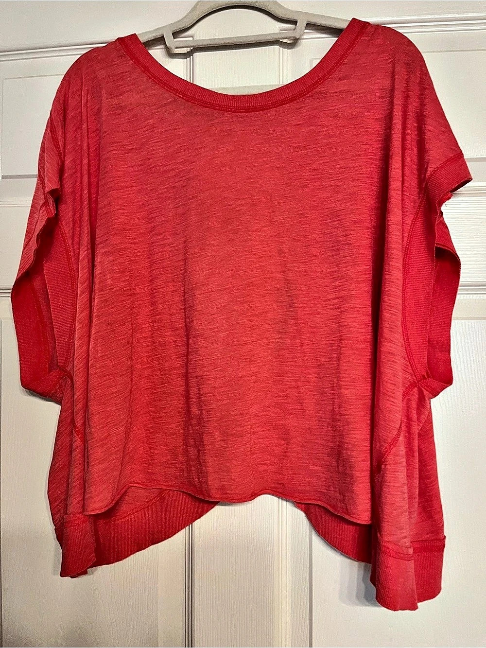 My Time Tee - Red Short Sleeve Top XL